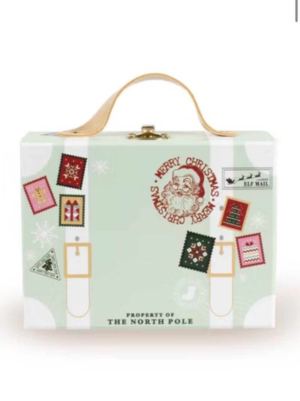 Suitcase Decor Postage - Bullseye's Playground